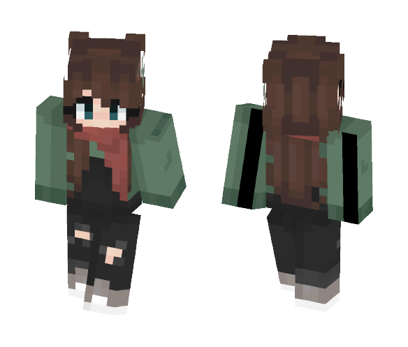 overall thing - Female Minecraft Skins - image 1