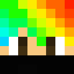 Rainbow hair boy - Boy Minecraft Skins - image 3