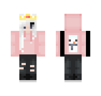 Frosty Snowman - Female Minecraft Skins - image 2