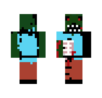 Zombie skeleton - Male Minecraft Skins - image 2