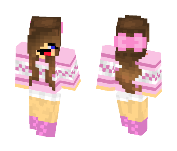 Derpy Pink edit from eons ago - Female Minecraft Skins - image 1