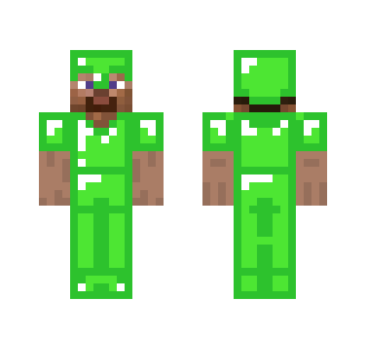 Emerald Armor - Male Minecraft Skins - image 2