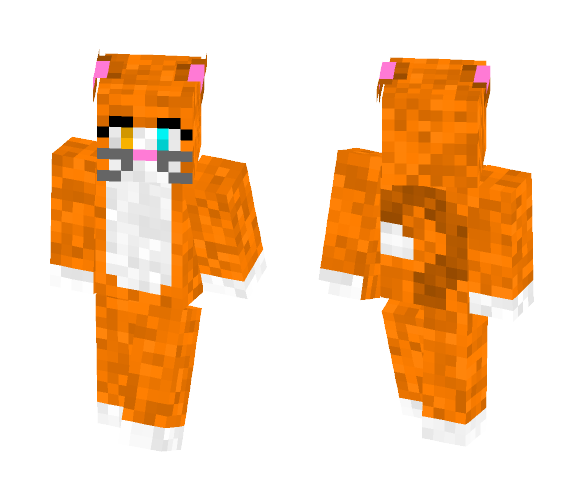 Orange cat - Cat Minecraft Skins - image 1