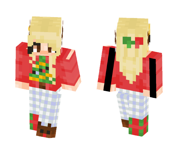 My xmas skin - Female Minecraft Skins - image 1