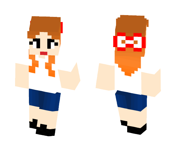 Another Anime Girl - Anime Minecraft Skins - image 1