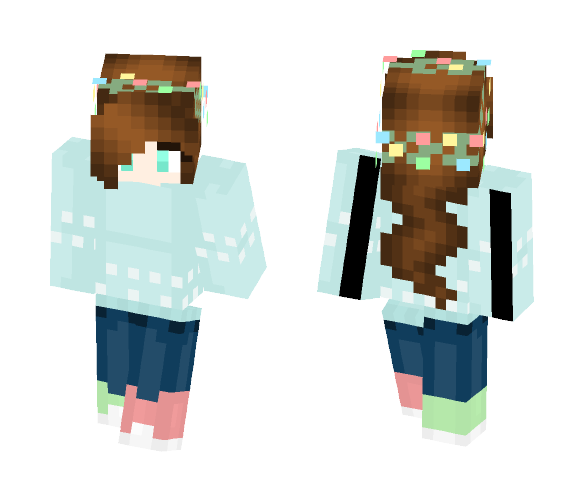 Amp (Aly) - Female Minecraft Skins - image 1