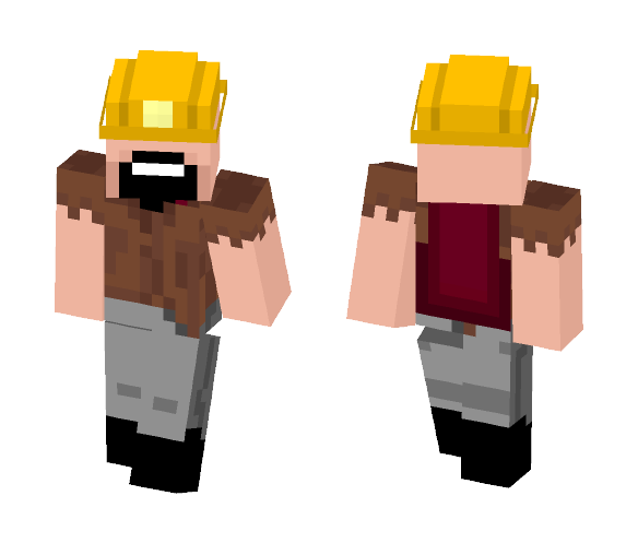 Miner Notch - Male Minecraft Skins - image 1