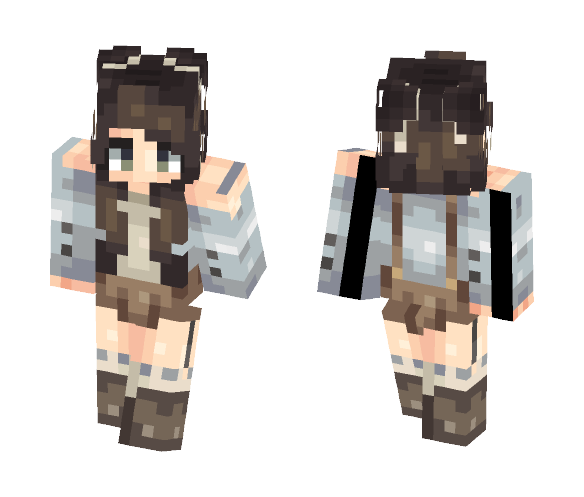 hup, ho, watch your step, let it go - Female Minecraft Skins - image 1