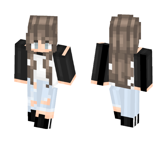 Casual Girl - Girl Minecraft Skins - image 1