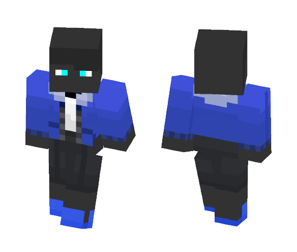 Titanium Boy as Sans - Boy Minecraft Skins - image 1