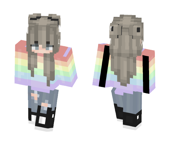 Rainbows! - Female Minecraft Skins - image 1