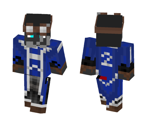 Titanium Boy in Quittitch robes - Boy Minecraft Skins - image 1