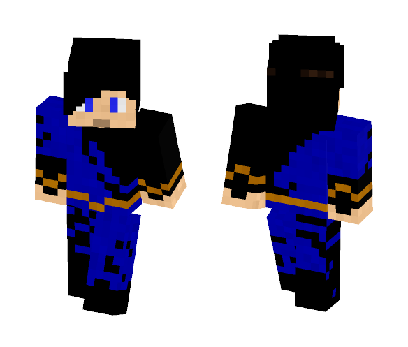 Tempest | pre-52 blue suit | garth - Male Minecraft Skins - image 1
