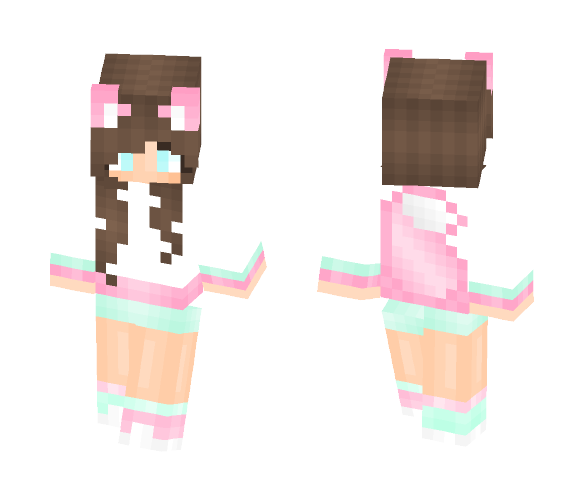 Sylveon Girl - Girl Minecraft Skins - image 1