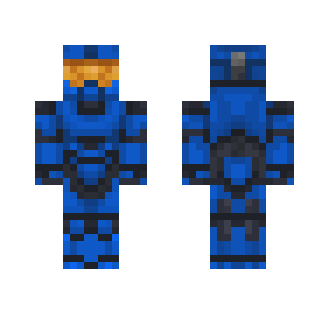 Blue Spartan (XBOX) - Male Minecraft Skins - image 2