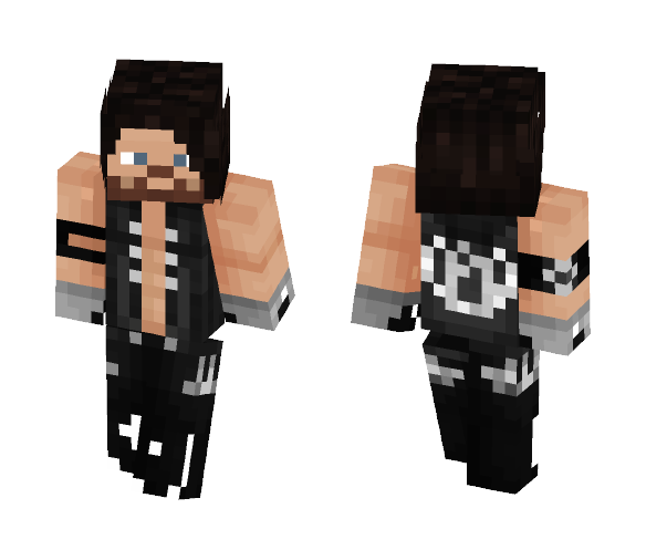 AJ Styles (Gray Attire) - Male Minecraft Skins - image 1