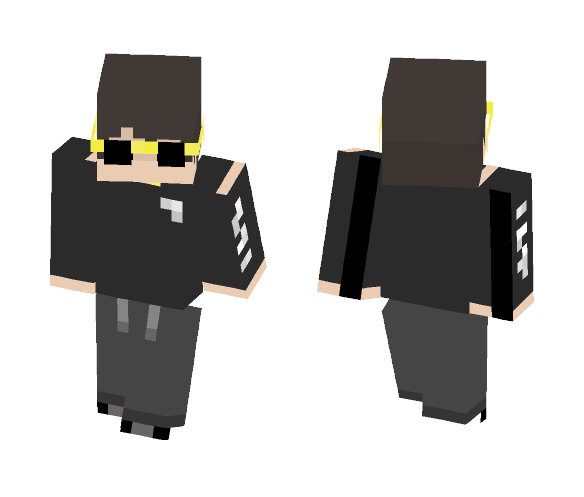 tape *no shade* (extra features) - Male Minecraft Skins - image 1