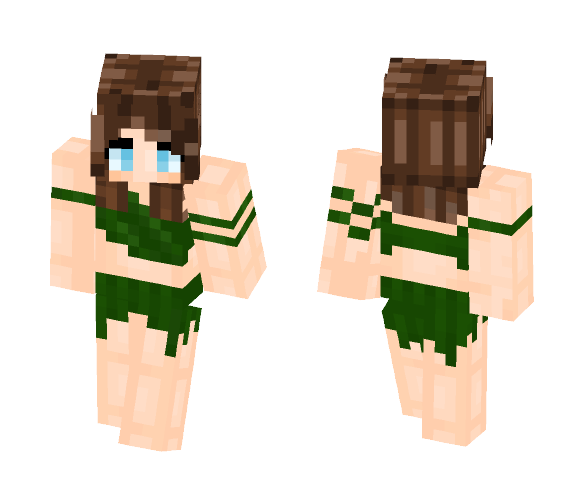 Jungle Skin - Female Minecraft Skins - image 1