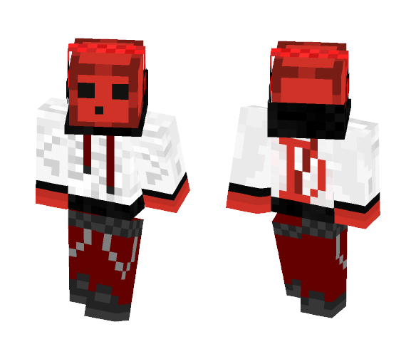 Red Slime - Male Minecraft Skins - image 1