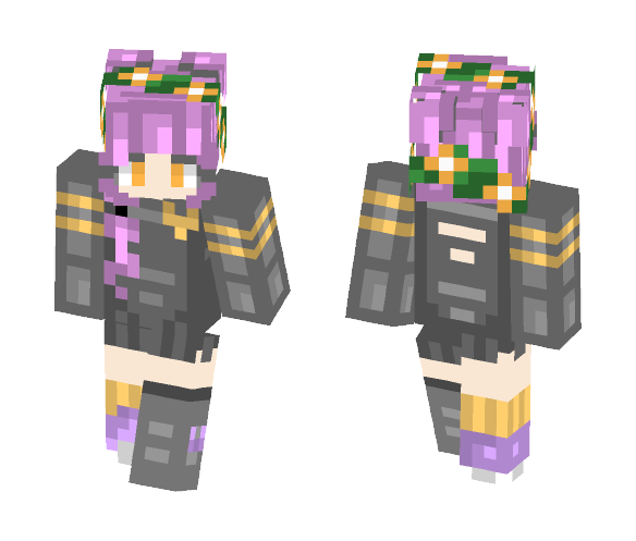 Lavender's Autumn - Female Minecraft Skins - image 1