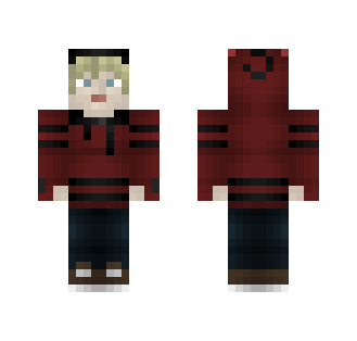 Red hoodie - request