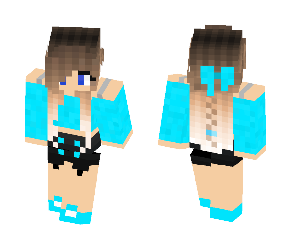 For meh, Chrissy,s bb - Female Minecraft Skins - image 1