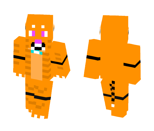 Orgi The Cat l FNAF - Cat Minecraft Skins - image 1