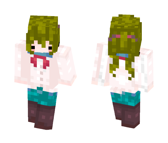 Chibi School Girl~ Strange Edition - Male Minecraft Skins - image 1