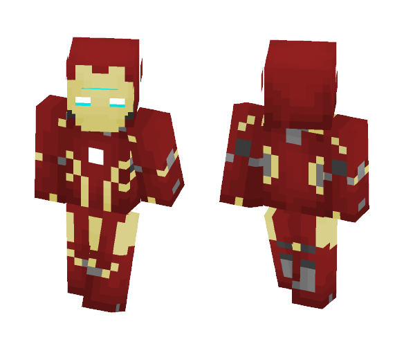 Ironman(Mark 45) - Comics Minecraft Skins - image 1