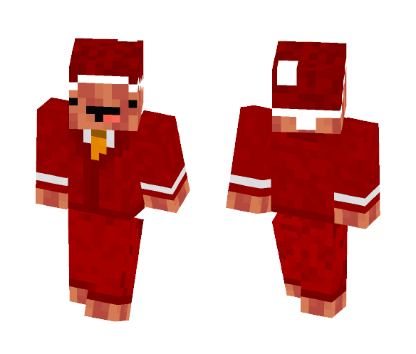 Santa Bacon ;o - Interchangeable Minecraft Skins - image 1