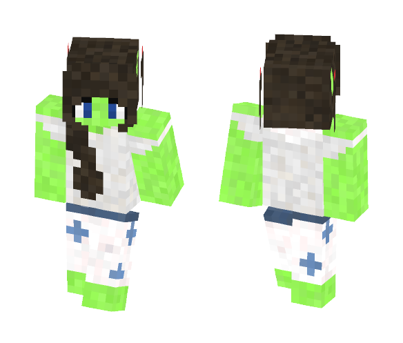 Earth Genasi From D&D - Female Minecraft Skins - image 1