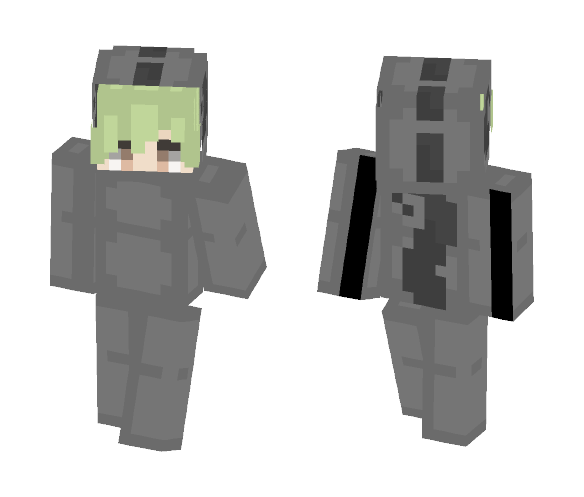 male grey thing - Male Minecraft Skins - image 1