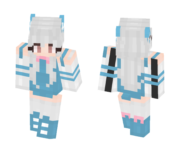 Gray - Female Minecraft Skins - image 1