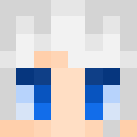 Blue and White // Contest Entry - Female Minecraft Skins - image 3