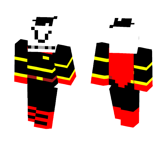 Underfell - Papyrus - Male Minecraft Skins - image 1
