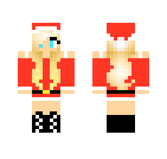 Cute Santa Girl - Cute Girls Minecraft Skins - image 2