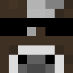 Blue Tie Cow Suit - Male Minecraft Skins - image 3