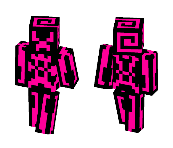 Tron Outfit (Pink Edition) - Interchangeable Minecraft Skins - image 1
