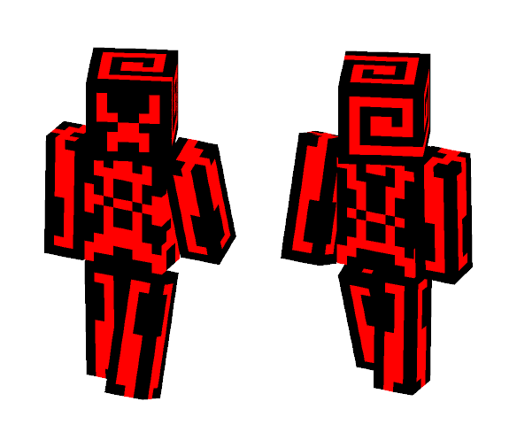 Tron Outfit (Red Edtion) - Interchangeable Minecraft Skins - image 1