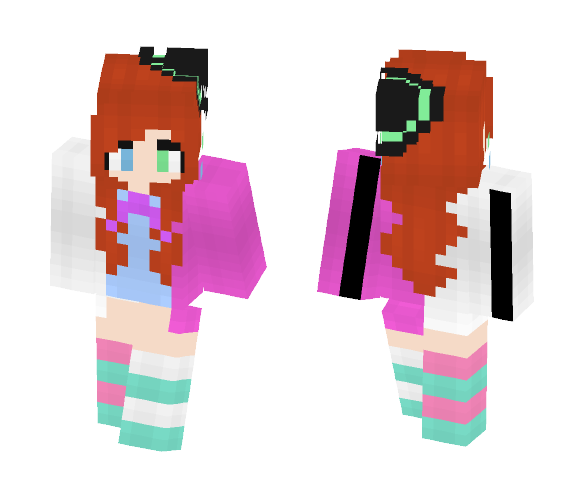 Mad Hatter Girl - Girl Minecraft Skins - image 1
