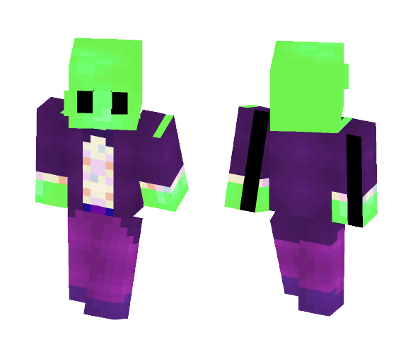 The Strange Green Man - Interchangeable Minecraft Skins - image 1