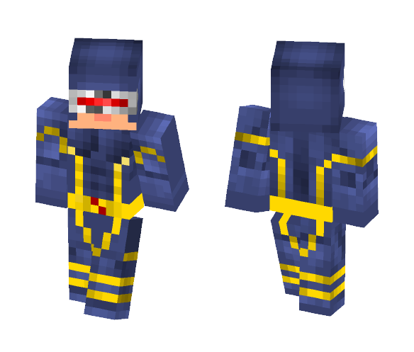 Astonishing X-Men Cyclopes - Male Minecraft Skins - image 1