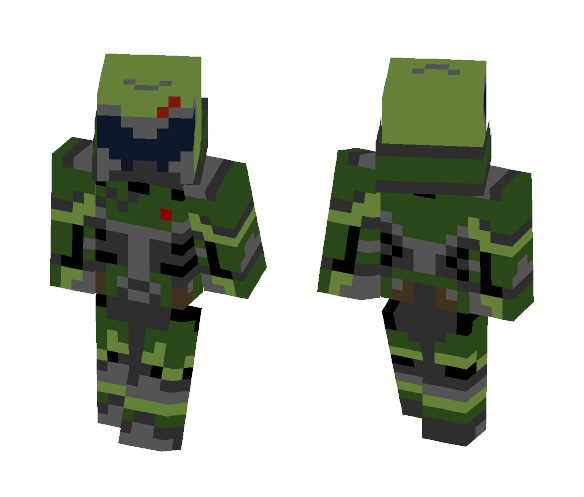 Doom Marine - Male Minecraft Skins - image 1