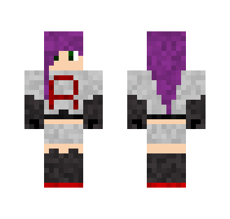 Jessie (Team Rocket) - Male Minecraft Skins - image 2