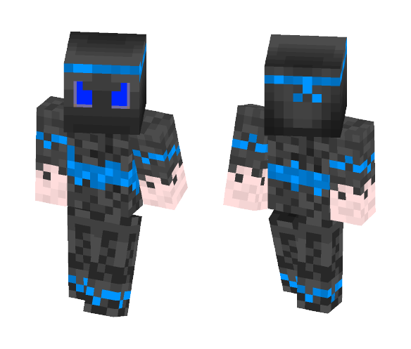 Blue Haexian Ninja - Male Minecraft Skins - image 1