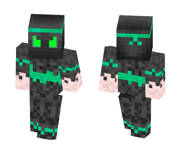 Green Haexian Ninja - Male Minecraft Skins - image 1