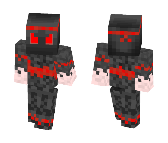 Red Haexian Ninja - Male Minecraft Skins - image 1