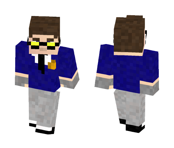 Me | Police Officer - Male Minecraft Skins - image 1