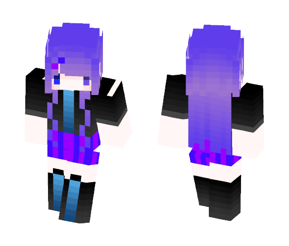 girl64 3 pixel arms - Female Minecraft Skins - image 1
