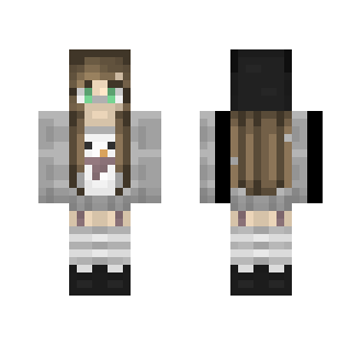Kitty Ears & Snowman Sweaters - Female Minecraft Skins - image 2